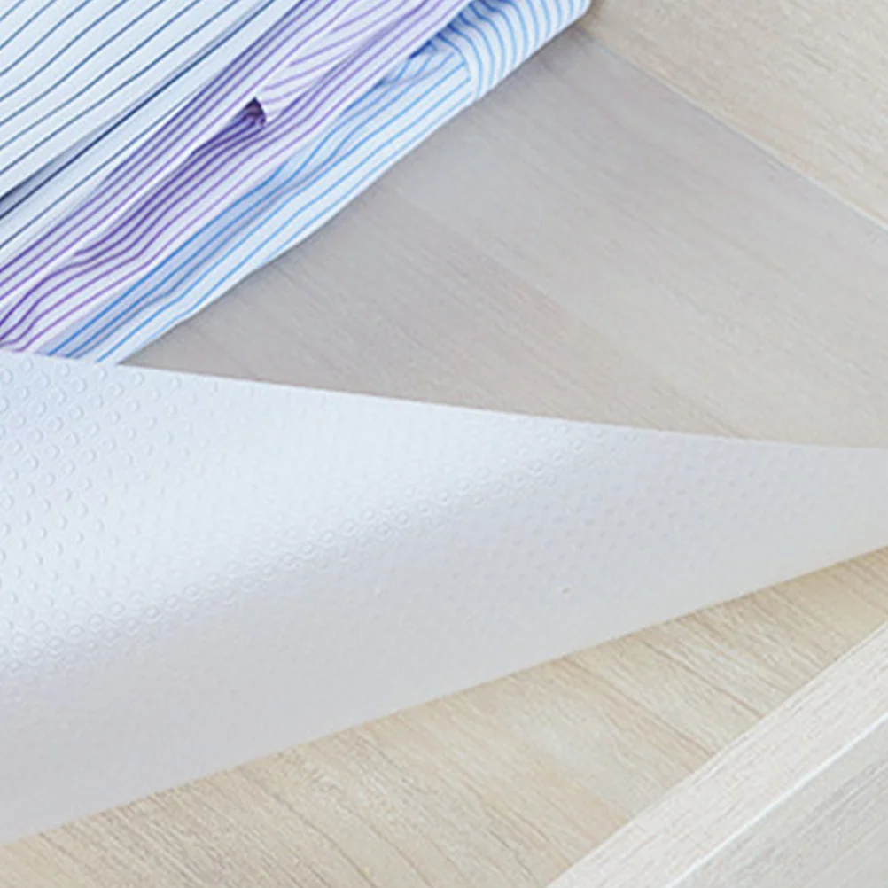 

Clear Cabinet Liners for Shelves Non-Slip Waterproof Drawer Mat Ideal for Kitchen Cabinet Organizer Fridge Liner Wardrobe Shelf