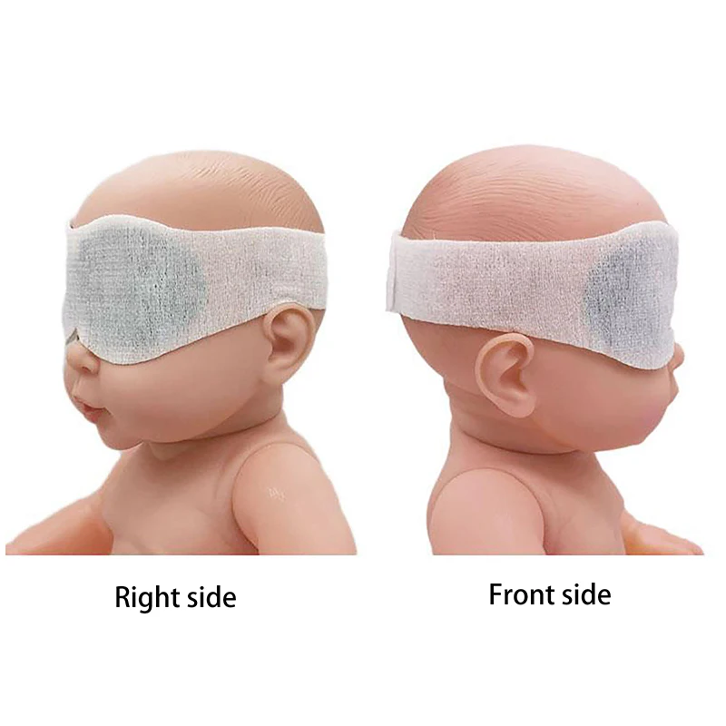 Anti-luz azul máscara de olho do bebê para icterícia fototerapia led lâmpada de luz de raio azul uso doméstico cuidados com os olhos recém-nascidos