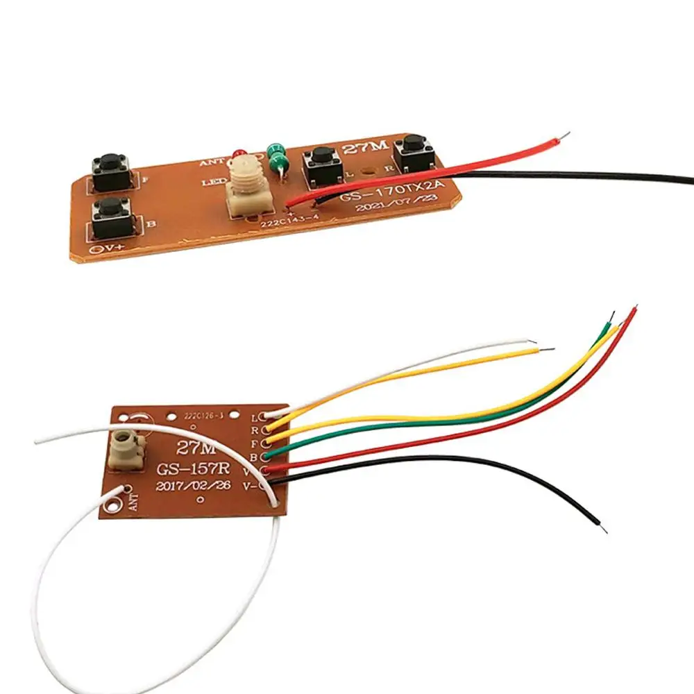4CH RC Remote Control Circuit PCB Transmitter Receiver Board RC Car Accessories With Antenna Radio System view 6