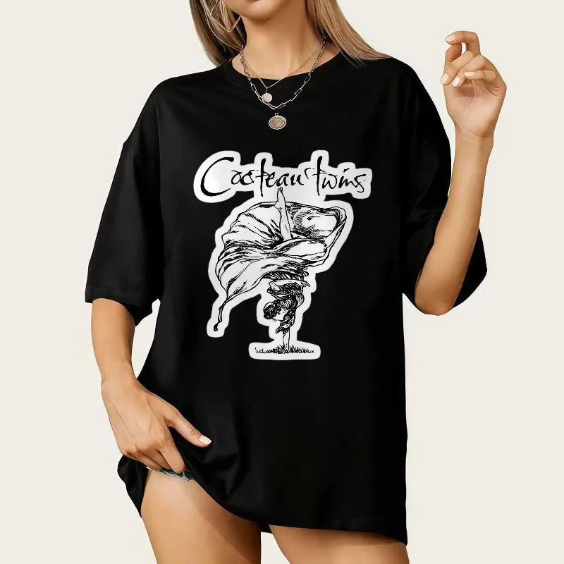 Vintage Rock Music Enthusiast Gift Women's T-shirt Summer New Item Suitable for Both Men and Women Casual Fashion Cotton T-shirt