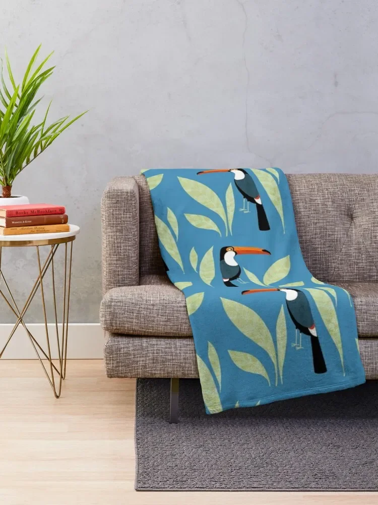 Toucan Throw Blanket Soft Big Blankets Sofas Of Decoration Cute Plaid Blankets