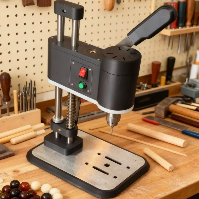Desktop precision drilling rig, DC speed control rig, small electric drilling equipment