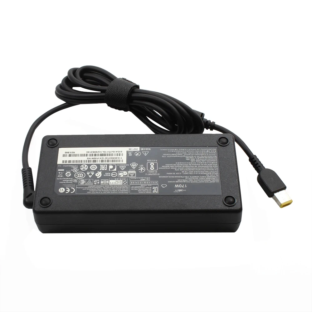 Imagem -02 - Carregador do Adaptador ca para Lenovo Yoga 20v 8.5a 170w 45n0375 4x20e50574 Pa117171 Adl170nlc3a 4x20e50582 W540 T451