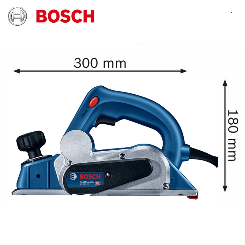 Bosch GHO6500/GHO10-82 Professional Wood Planer 220V  Multifunctional Woodworking Press Hand Electric Planer 650W/710W