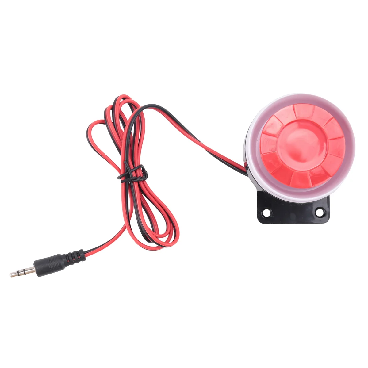 HHTL Continuous Sound Decibel Piezo Buzzer IC Alarm Speaker DC 12V 120db Black+Red