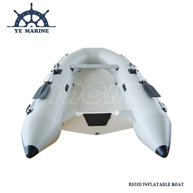 3 Person 3m White Inflatable RIB Tender Boat Rigid Inflatable Boat
