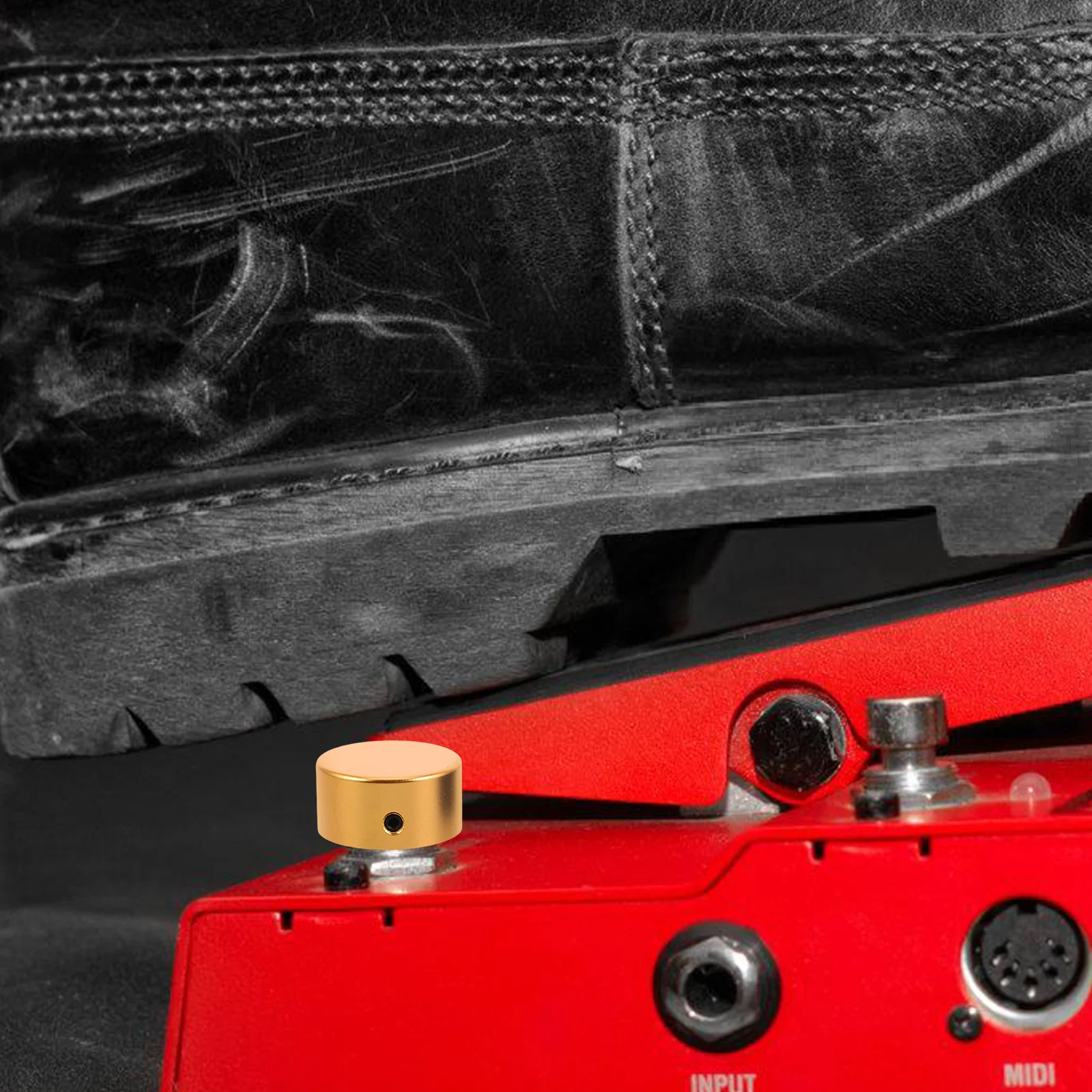 

2pcs Effect Pedal Caps Antislip Durable Guitar Accessories Electric Knobs Protective Covers For Pedalboard DIY Footswitch