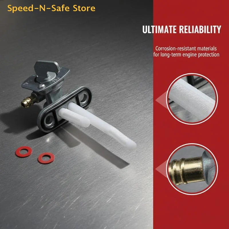 Motorcycle Filter Petcock Switch For PW80/TTR125 Fuel Petrol Gas Tank Tap Filter Petcock Switch Motorcycle Accessories