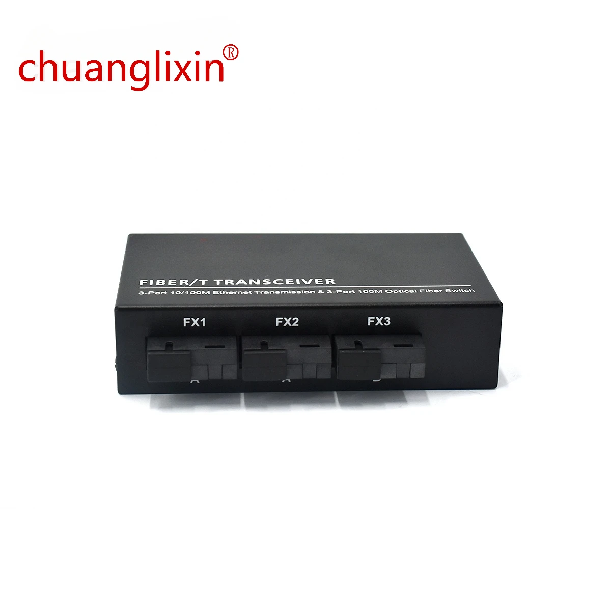 3F3E Ethernet Fiber Switch, 100M, PCBA Board, Optic Media Converter, 20km Fast, 3 Fiber, 3 RJ45 Support, RPoE Switch