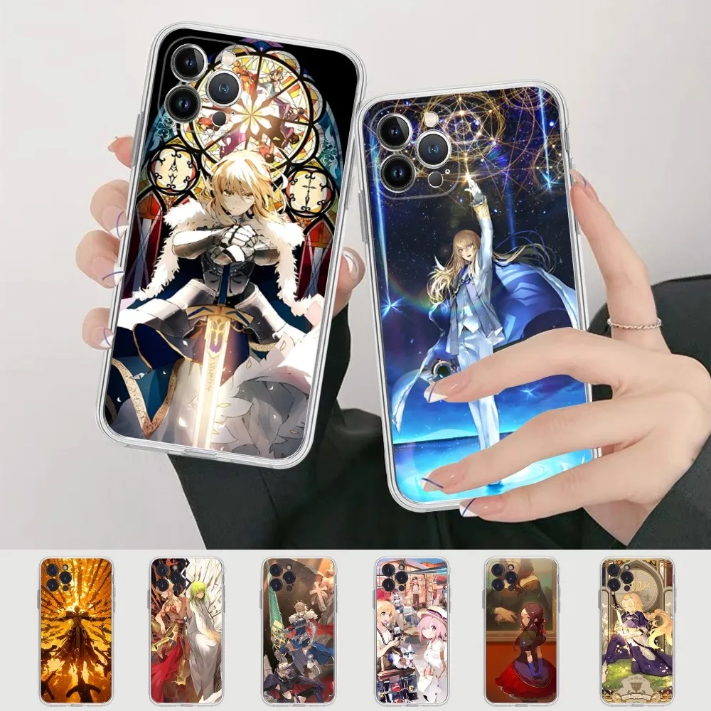 Classic Game Fate Phone Case Silicone Soft For Iphone 16 15 14 13 12 11 Pro Mini XS MAX Plus X Cover