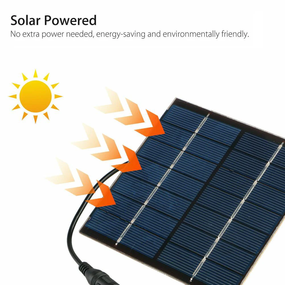 2.5W 18V solar panel, solar droplet adhesive board, small panel can be charged 9V 180 * 120mM