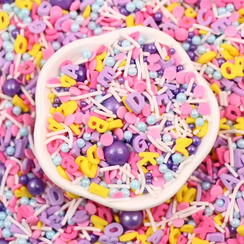 30g Bunte Perlen-Mischung DIY Kuchen-Backstreusel Kugeln Hochzeitstorten-Dekorationswerkzeuge, Schöne Perlen, Rund, Herzform – Detail 12