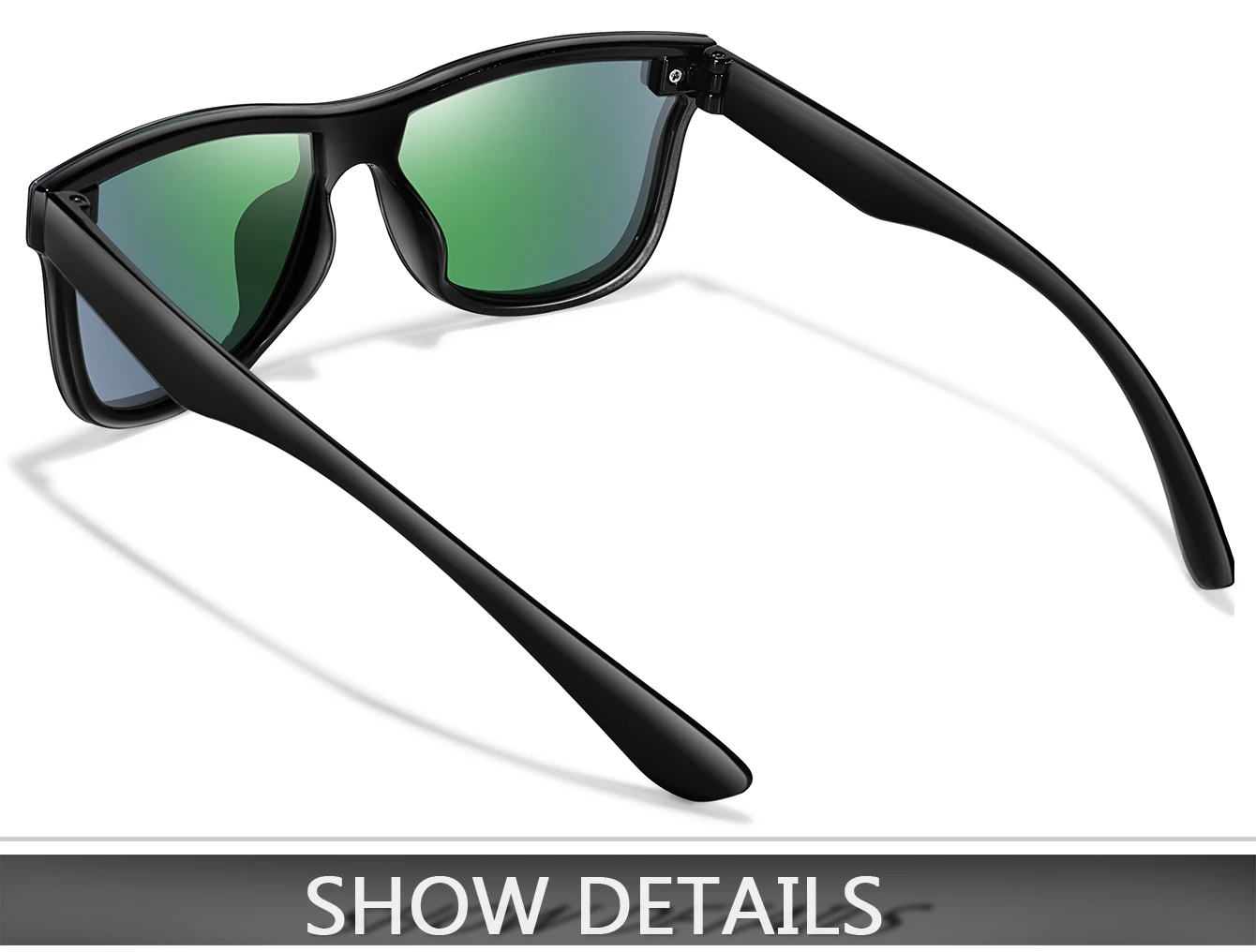 Quadratische Mode UV400 Sonnenbrille Männer Frauen Outdoor Fahren Fahrrad Straße Winddichte Brille Wandern Camping Klassische Shades – Detail 11