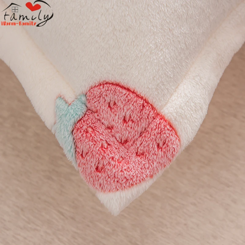 1/2pcs Cartoon Printed Plush Pillowcase 48*74cm Rectangle Sleeping Pillow Case Winter Warm Soft Flannel Pillow Covers Home Decor
