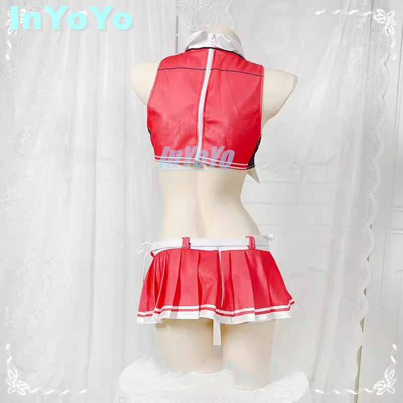 InYoYo Cray Cosplay NIKKE Costume The Goddess Of Victory Summer Bikini Swimsuit Swimwear Swimming Game Suit Women Party Dress