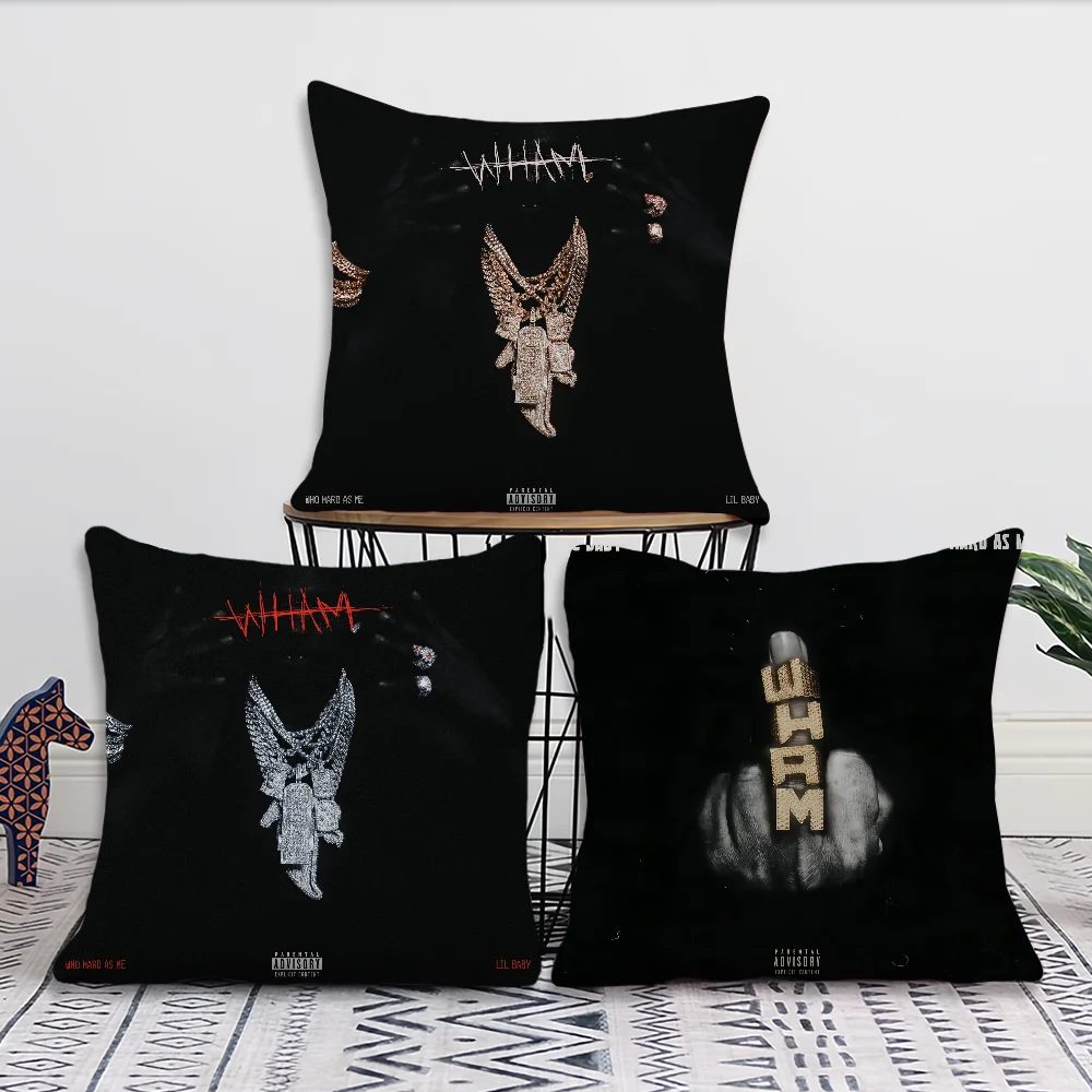 cushion WHAM cover Pillow Baby Case Room Bedroom Sofa L-Lil Cover Living RAPPER Backrest Album Car Square Headboard