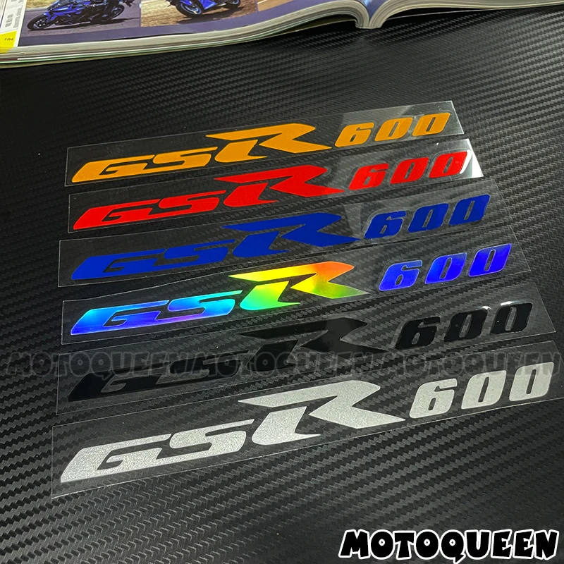 For GSR600 GSR 600 Motorcycle Body Shell Wheels Fairing Label Emblem Helmet Tank Pad Logo Decoration Reflective Decals Stickers