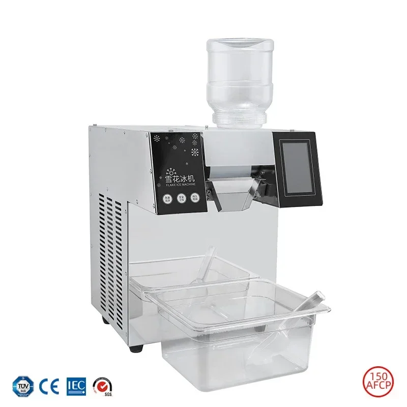 

Snowflake Ice Machine Commercial Milk Tea Shop Stall Shaved Ice Maker Slushy Snow Ice Cream Machines freezi Home Appliance