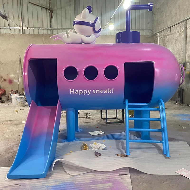 Customization: children's slide, fiberglass sculpture, shopping mall, amusement park facilities, decoration