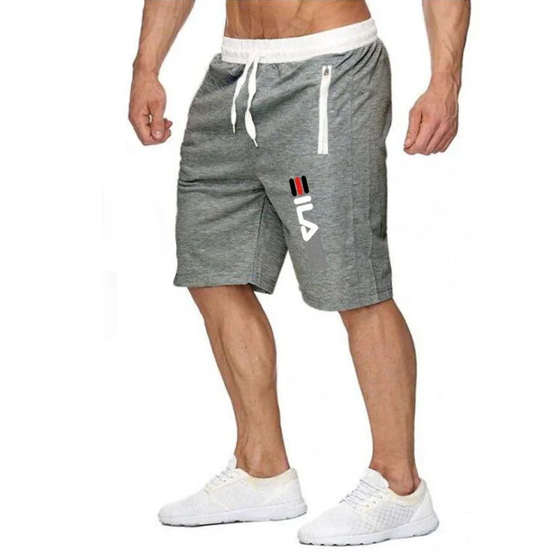 Pantalones cortos transpirables para hombre, Shorts de marca de lujo, informales, cómodos, para Fitness, baloncesto, novedad de verano, 2024