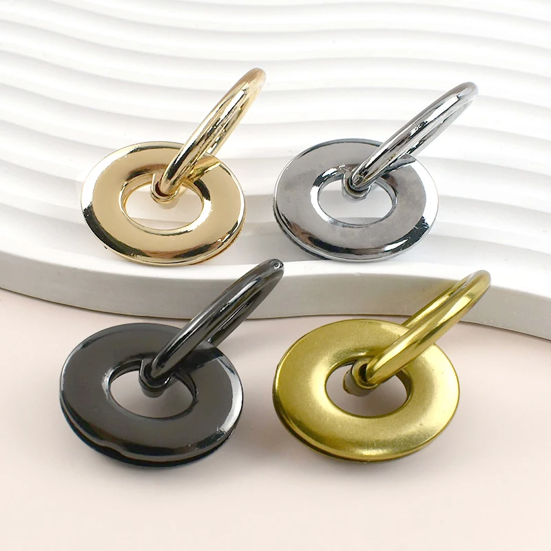 

2/4/10Pcs 25*32mm Metal Eyelet Buckle Handbag Side Clip O Ring Buckles Bag Handle Connect Hook DIY Luggage Hardware Accessories