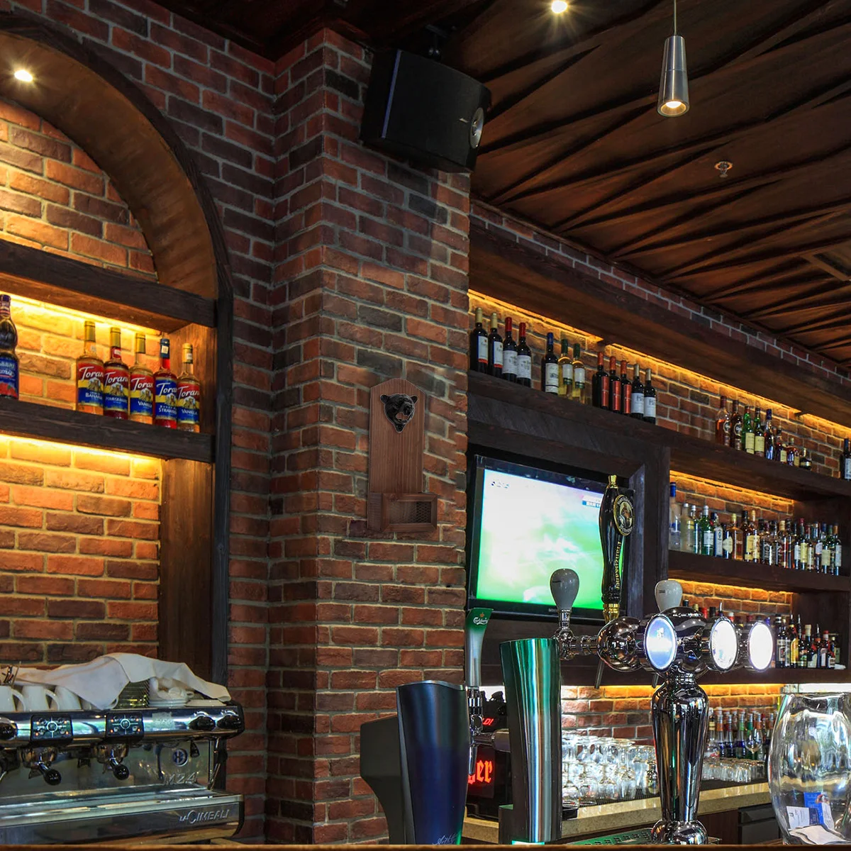 

1pcs Mounted Bottle Opener Rustic Cast Iron Opener Cast Iron Heavy Duty For Beer Soda Wine Rustic Black Kitchen Bar Tool