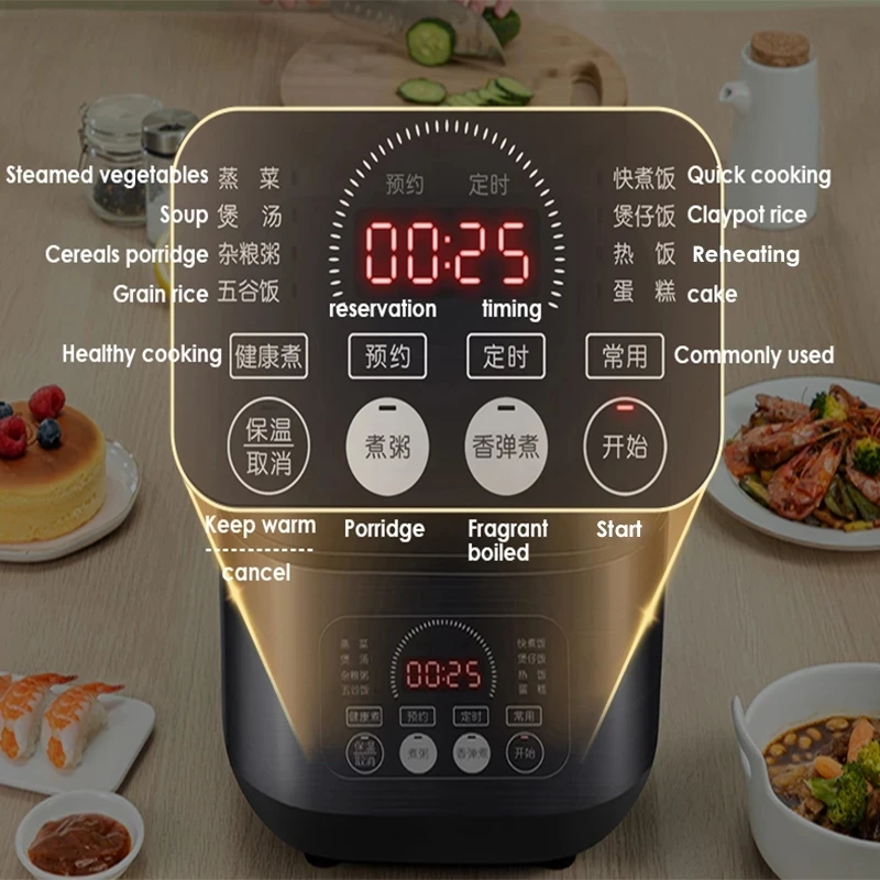 SUPOR 3L Rice Cooker Multi-Function Electric Cooker 220V Home Kitchen Appliance Multi-Purpose Cooker For Dormitory Office