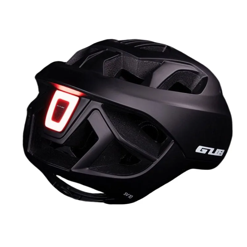 

Original Riding Tail Light Helmet, Mountain Bike Integrated Ultra-light/breathable Safety Warning Cap