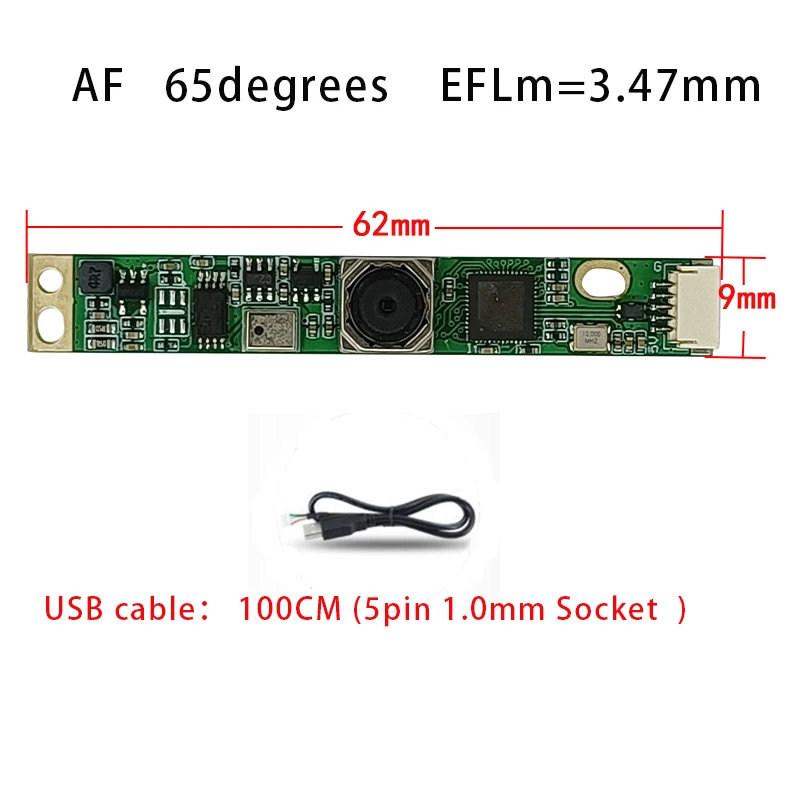 8MP 4K  IMX179 Camera Module  65Degree AF  Face Recogniton Module Support Win XP/win 7、10 /android 4.0/ mac /Linux