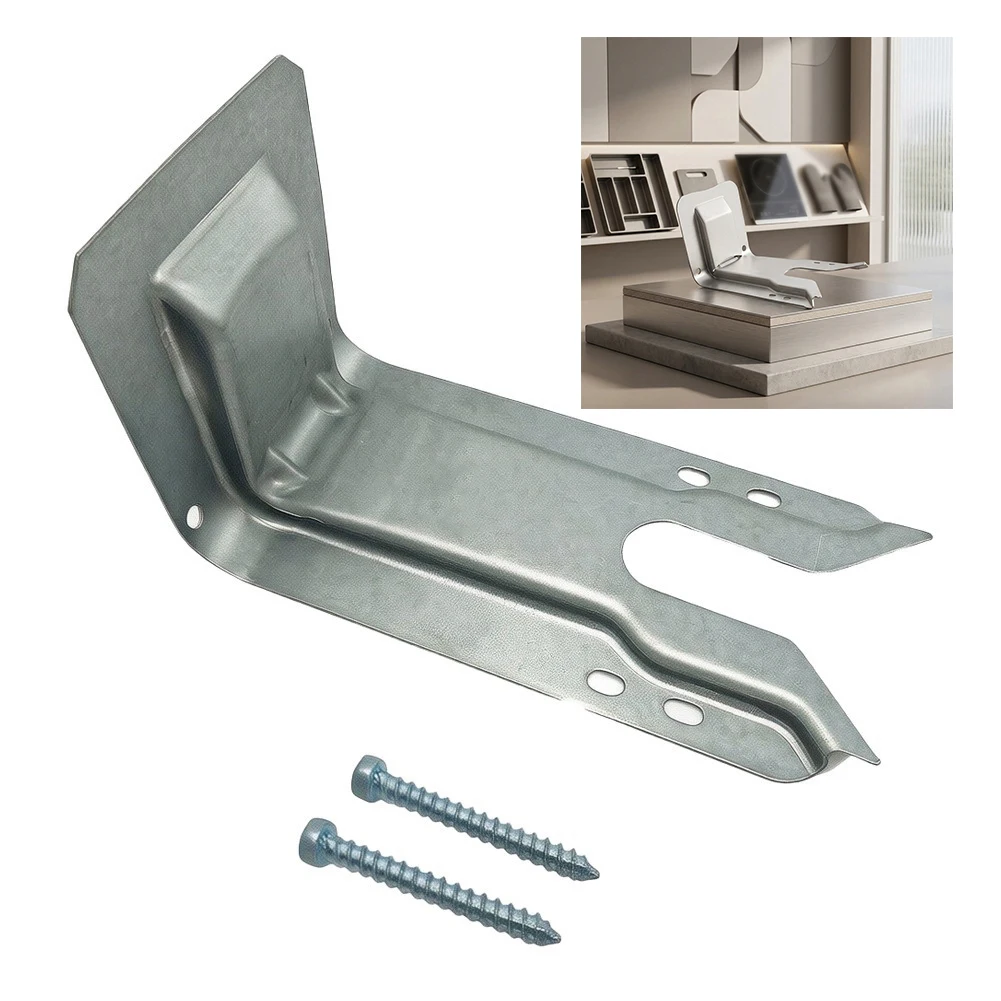 Replacement WB02K10254 WB02K10020 Anti-Tip Bracket for GE For stoves Silver Zinc Finish Compatible with JGB281