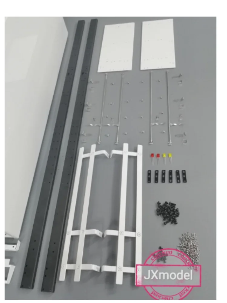 

Модель JX, цельнометаллический контейнер для шкафа для 1/14 Tamiya RC Truck Trailer Wywrotka Scania MAN Benz Volvo Car Diy Parts