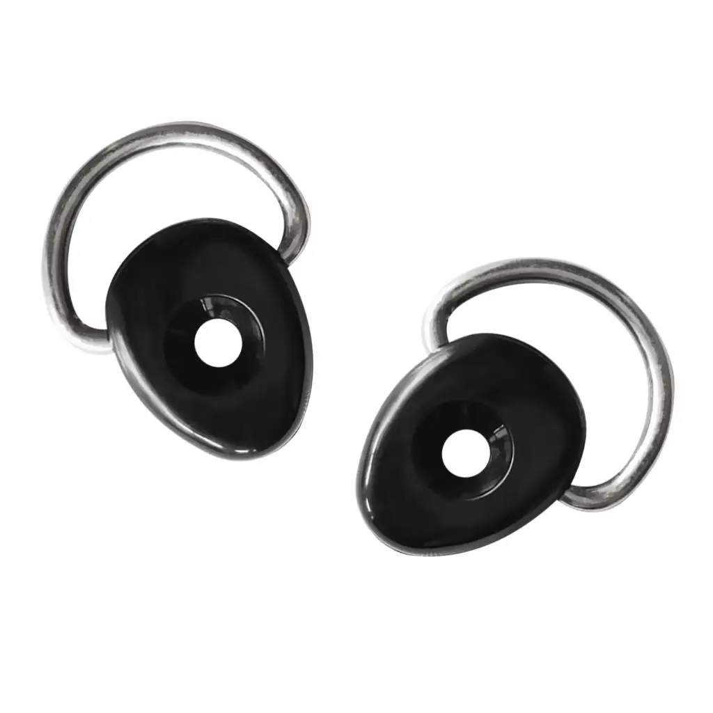 D Ring Kayak Accessories Nylon Loop Deck Fitting Outfitting Tie Down for Boating Nautical Accessories