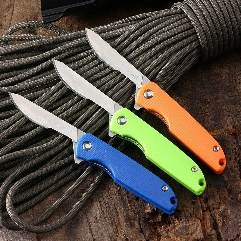 Mini Portable Pocket Knife Carbon Steel Blade ABS Handle edc multitool knives utility Outdoor Folding Scalpel  Open Box Tools