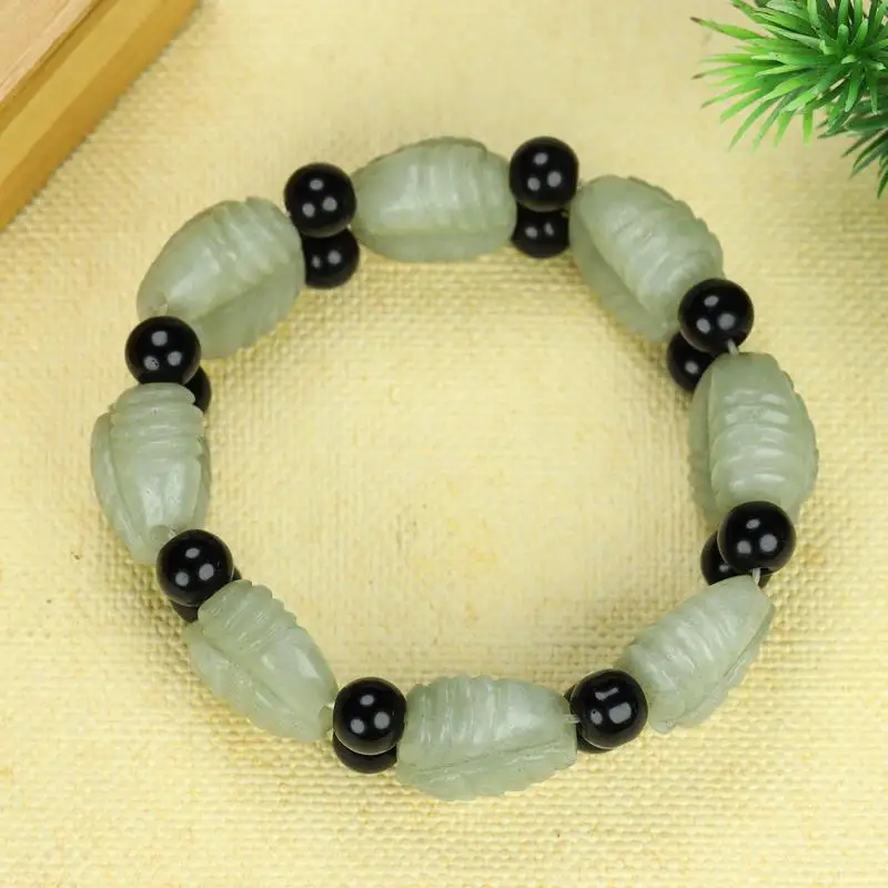 High-Quality Hotan Jade Bracelet Men And Women, Versatile Style, Suitable As A
