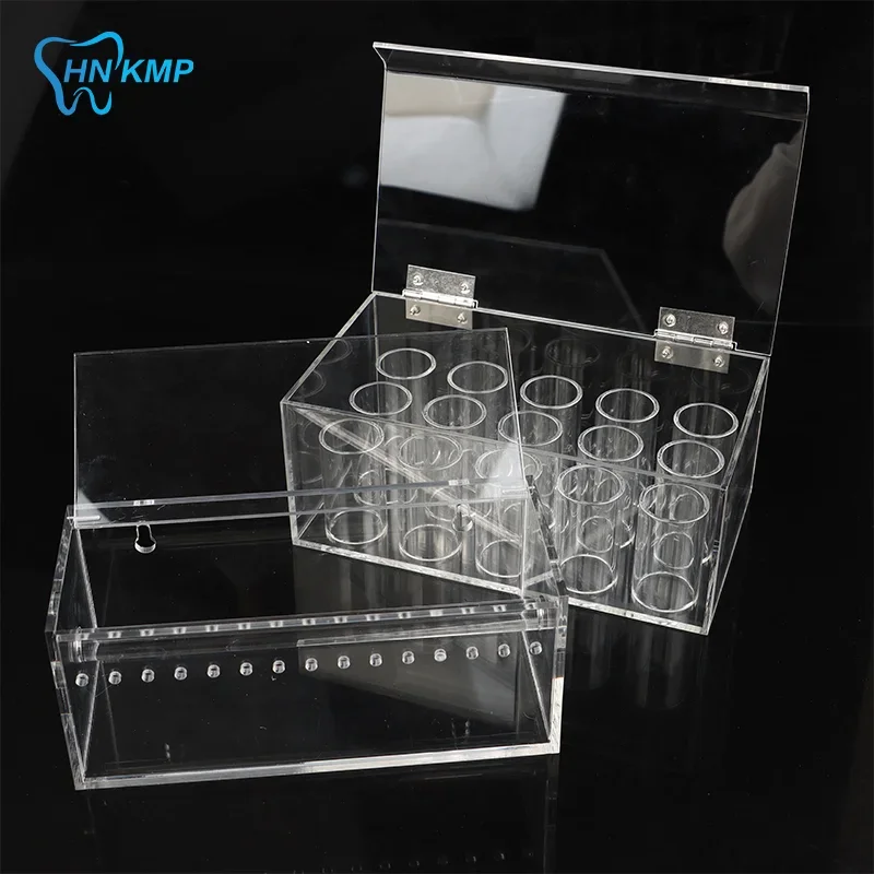 

Dental Arcylic Dispenser Power Elastic Chain Storage Box Ligature Ties Placement Holder Organizer Dentist Lab Placer Case