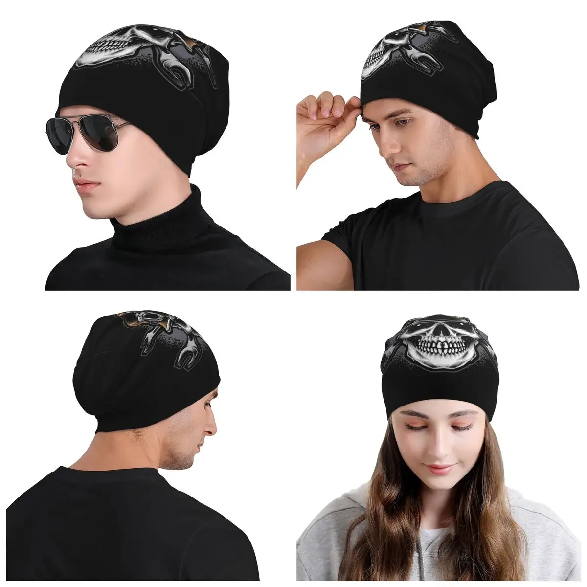 مخصص الغوص الجمجمة الغوص غواص قبعة قبعة شتاء دافئ بونيه أوم قبعات منسوجة موضة في الهواء الطلق قبعات حريمي للرجال والنساء