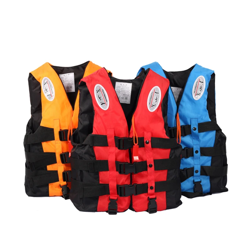 Adults/Kid Life Jackets With Whistle Water Sport Kayak Ski Buoyancy Sailing Boating Swimming Surfing Drifting Safety Life