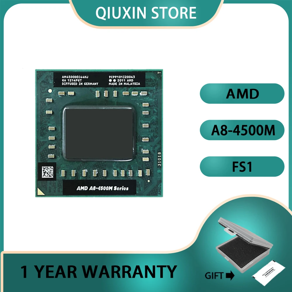 AMD A8-4500M 1.9GHz 4코어 4스레드 CPU 프로세서 실사용 리뷰: 성능, 호환성, 설치 가이드까지 완전 분석