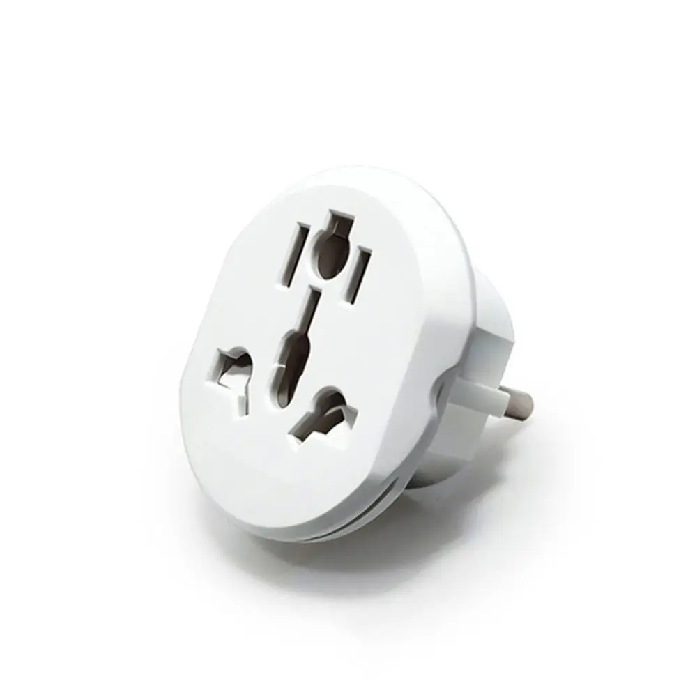 

16A 250V AU UK CN US To EU Europe Plug 2 Round Pin Socket EU Plug AU UK CN US To EU Plug EU Plug Adapter Power Plug Adapter