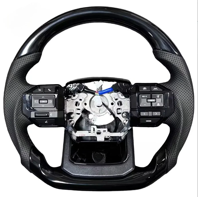 For Toyota Land Cruiser GR Prado LC250 Cruiser LC200 Hilux Fortuner Steering wheel modification anti slip breathable odorless