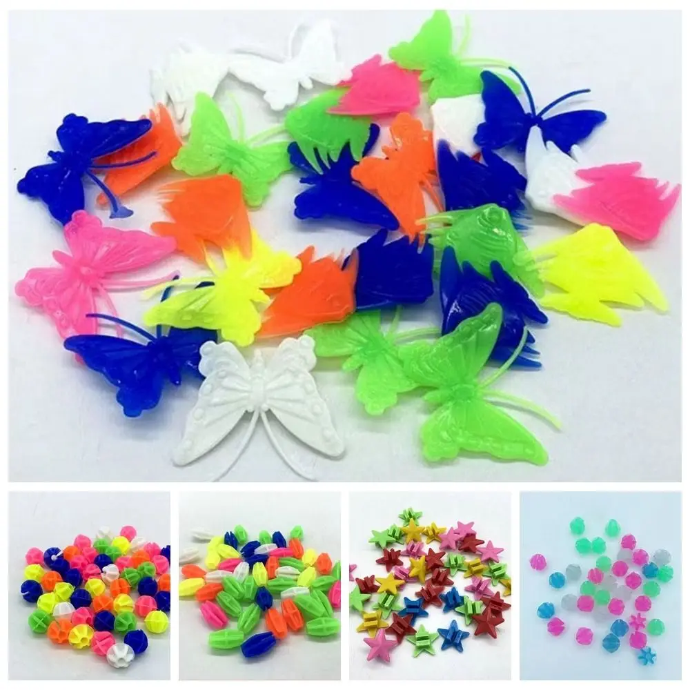 24/36 PCS Colorful Bike Spoke Beads Hot Sale Love Heart Safety Bike Accessories Stars Kids Clip Bicycle