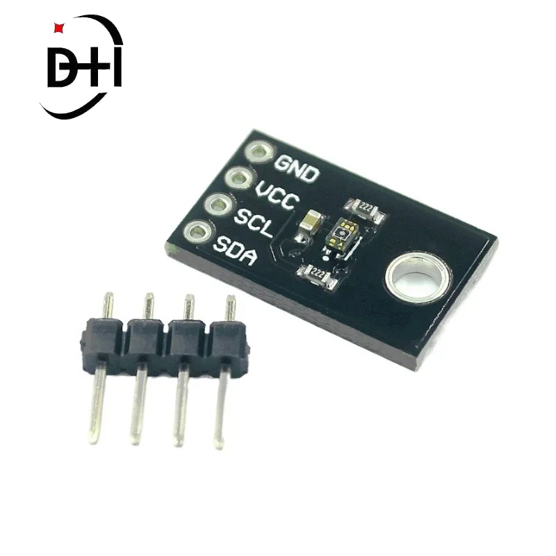 

I2C VEML6075 UVA UVB Light Detection Sensor Module Solar Ultraviolet Light Intensity Sensor Detection Module with Serial Port