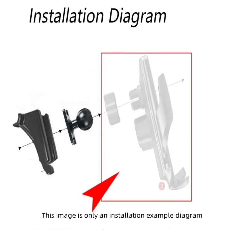 Magnetic Car Phone Holder 15W Wireless Charging Phone Stand MagSafe Base For Volvo XC40 2020 2021 2022 2023 2024