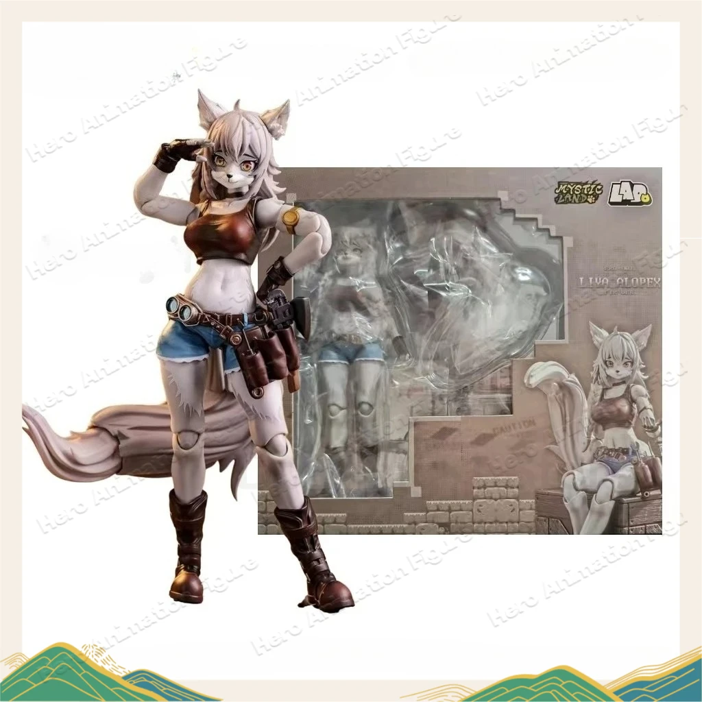 

In Stock Lado Toys 1/12 Mysterious Land Leah Alopex Anime Action Figure Assembled Model Toy Collection Model Gift
