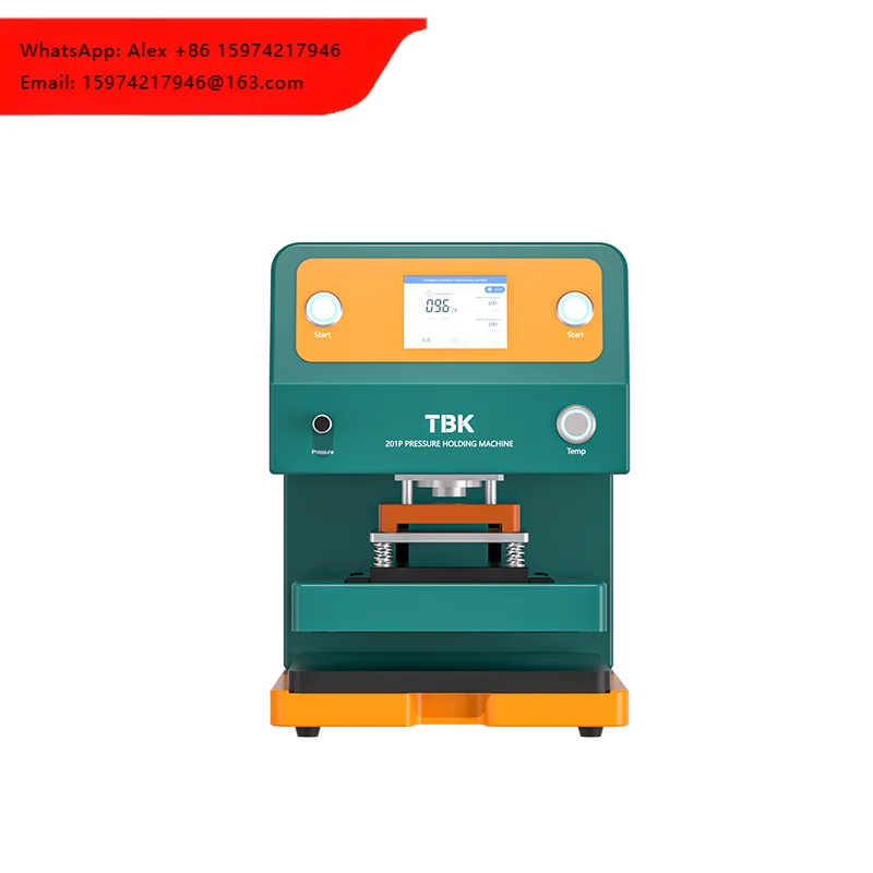 TBK 201P High Efficiency Motor Pump Pressure Holding Machine For Mobile Phone Curved/Flat Screen/Bracket/Back Cover Repair