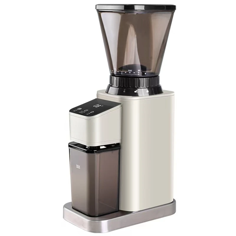 Conical Burr Coffee Grinder Electric, Adjustable Touchscreen Burr Mill with 48 Precise Settings, Precision Electronic Timer