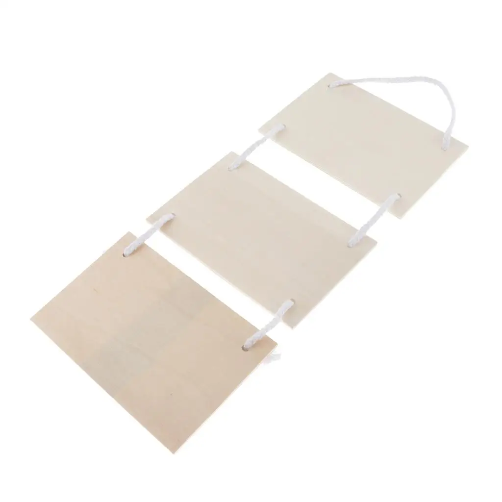 3-4Pack Hout Blanco Plaque Opknoping Bord Prikbord Schilderij Board Voor Thuis