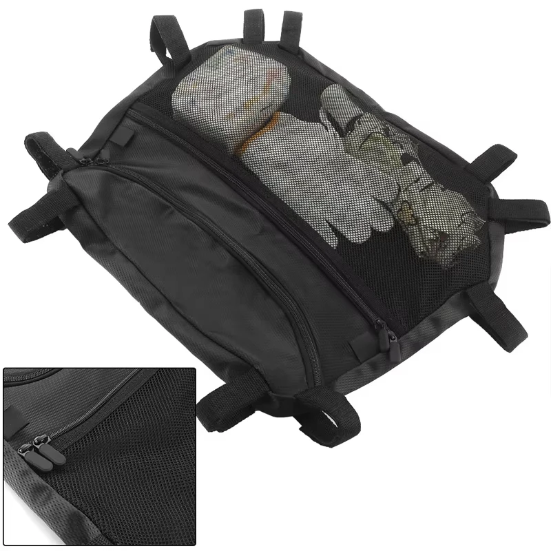 

Overhead Storage Bag Mesh Pocket Nylon Roof Bag for RZR S 800 2009-2014
