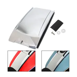 Motorcycle Chrome Lower Dash Panel Extension Plate Tank Accessories For Harley Softail Fat Boy Heritage FLSTN Night Train 00-17