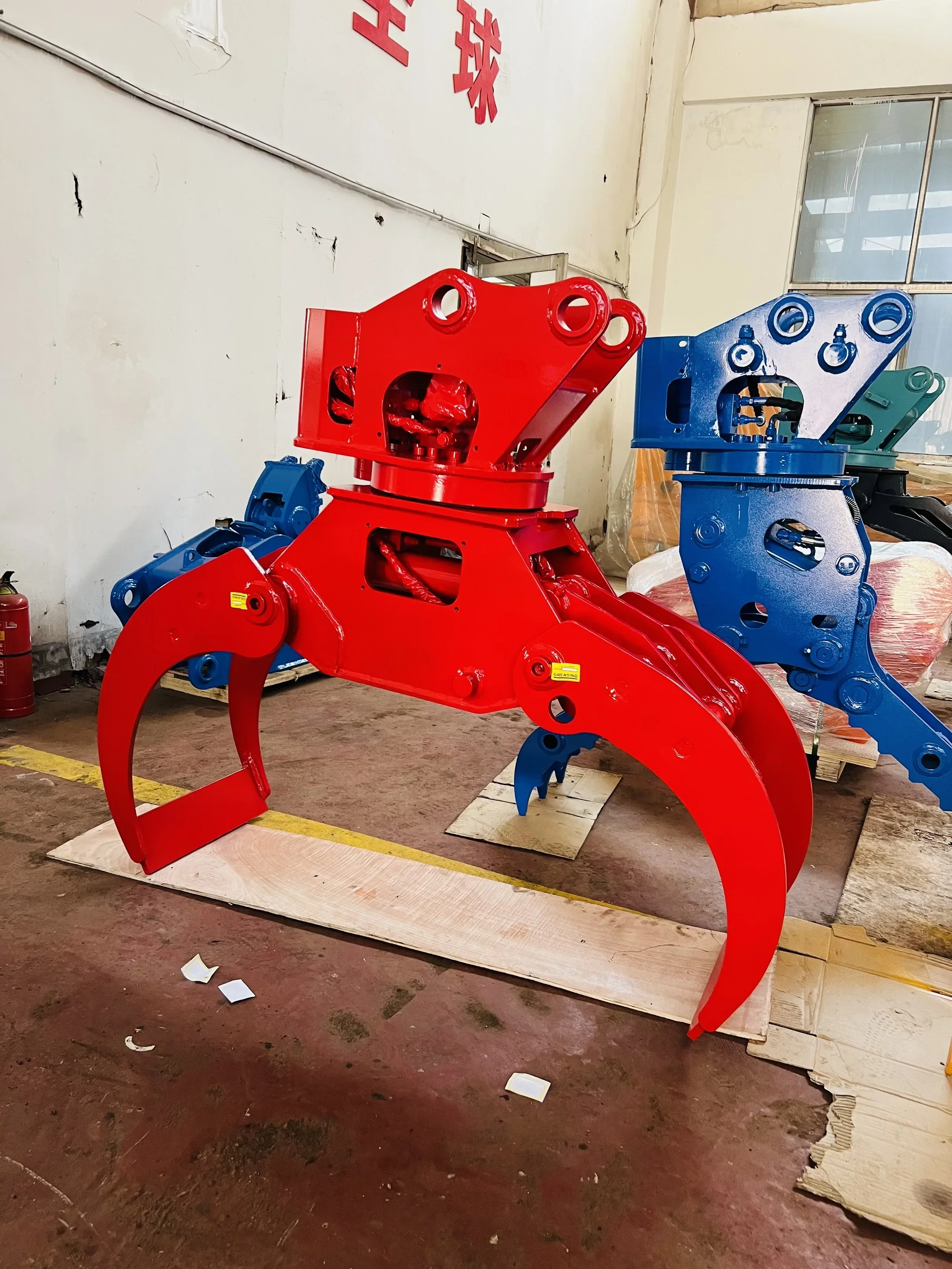 

factory direct sales Wood Timber log Grapple for Tractor trailer excavator